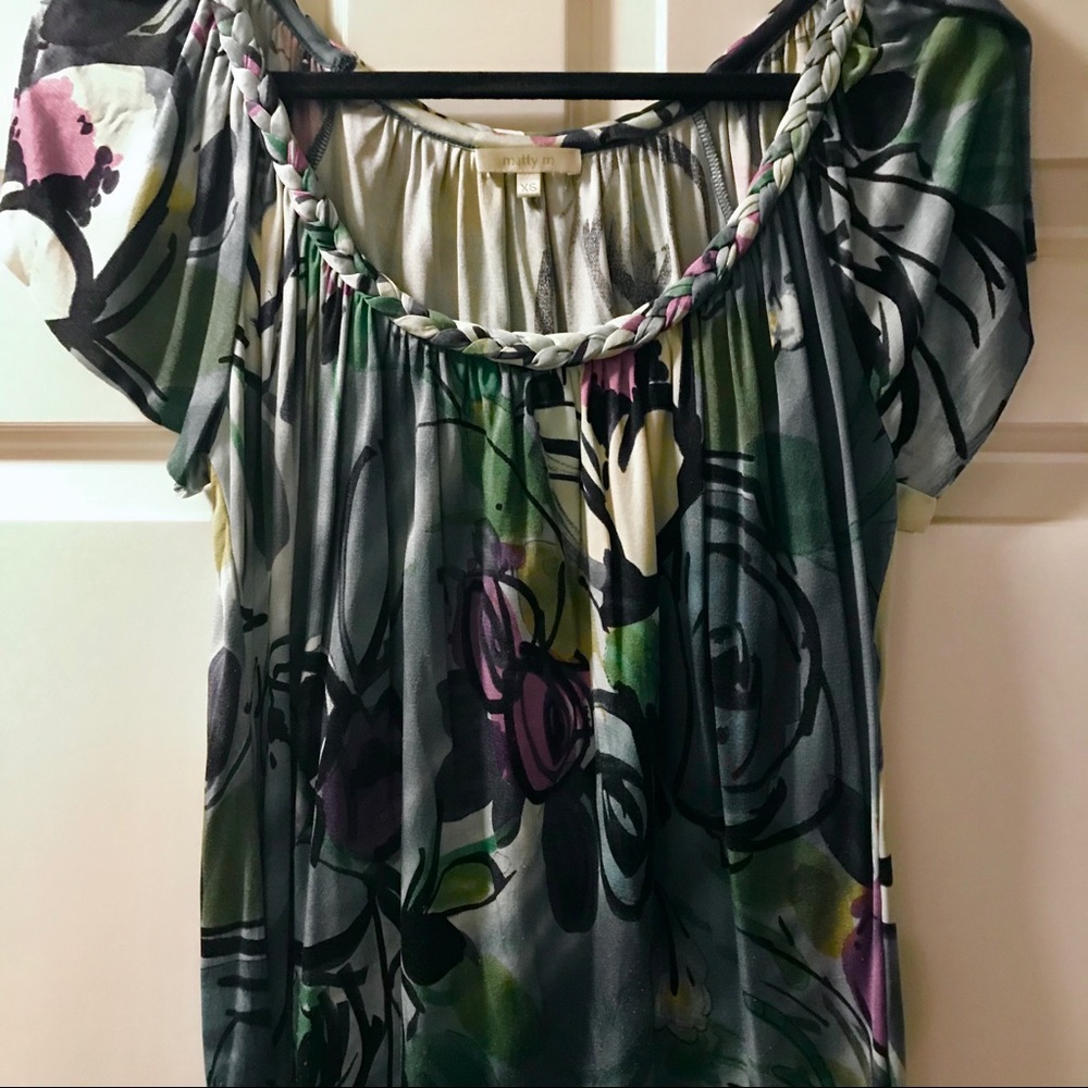 Floral Matty M Top